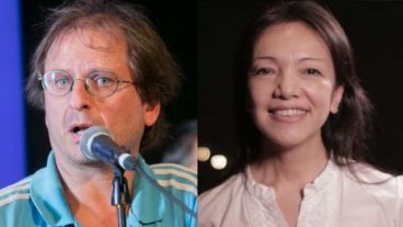 Martín Kohan y Alejandra Kamiya.