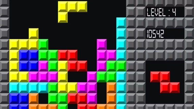 El Tetris está basado en el pentominó, un juego en el que se deben encajar piezas geométricas en una caja de madera.