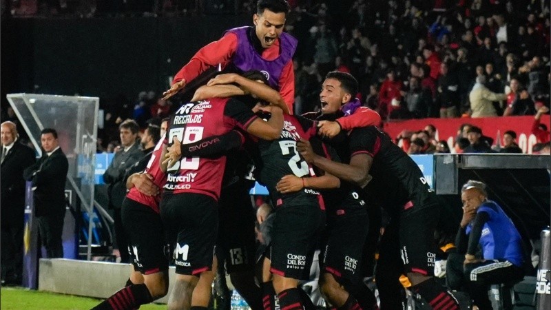 Newell's ganó los cinco partidos que jugó en la Copa Sudamericana 2023.