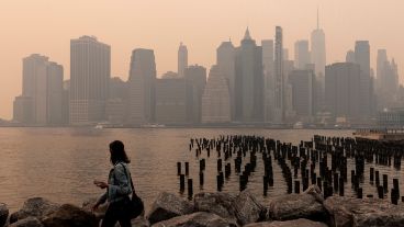 La concentración de partículas nocivas era 14 veces mayor que la recomendada.