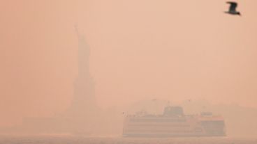 La concentración de partículas nocivas era 14 veces mayor que la recomendada.