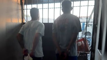 Los dos detenidos en la zona de Bulevar Seguí y Rouillón fueron trasladados a la seccional 32ª.