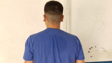 El detenido en la autopista.