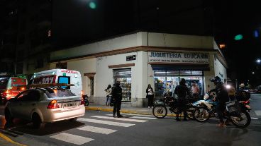 Primero llegó el auxilio de primera respuesta, es decir, un profesional en moto que evalúa la situación.