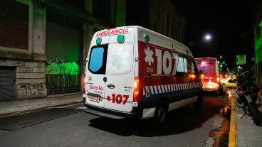 Primero llegó el auxilio de primera respuesta, es decir, un profesional en moto que evalúa la situación.