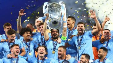 Sueño cumplido para el City: levantar la famosa Orejona.