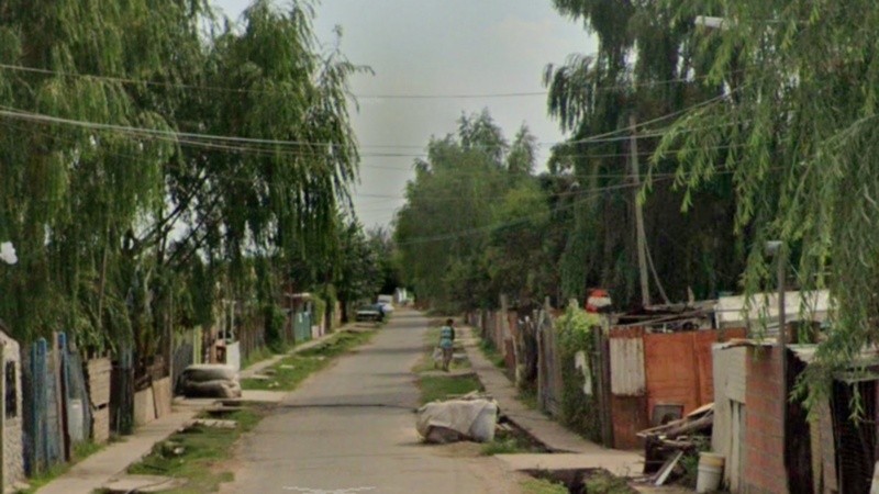 Inmediaciones de Tío Rolo. La calle Vicente Medina en el extremo sudoeste.