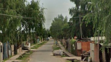Inmediaciones de Tío Rolo. La calle Vicente Medina en el extremo sudoeste.