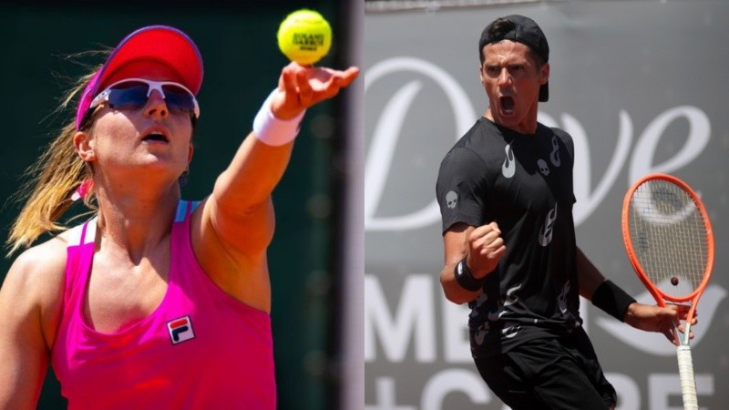 Los exponentes rosarinos del circuito de tenis profesional ganaron y avanzaron en diferentes torneos.