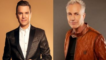 Los conductores Santiago del Moro y Marley.