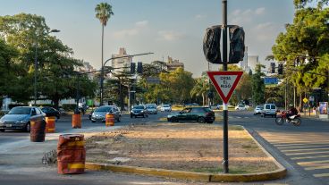 Los trabajos de reforma de Oroño se están realizando desde enero.