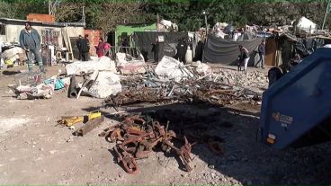 El predio ya había sido allanado unos meses atrás y estaba clausurado.