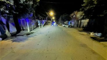 Los disparos partieron en dos la noche en el barrio Mortelari.
