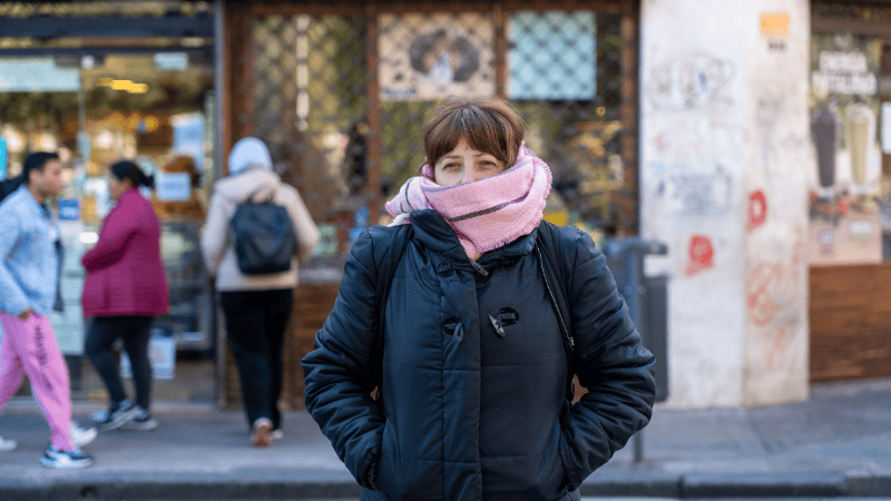 El frío se va a hacer sentir principalmente durante la mañana.
