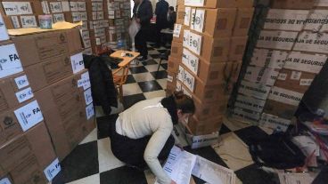 El Frente de Todos denunció irregularidades en el escrutinio de Goya.