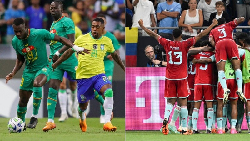 Brasil busca rearmarse y Colombia empieza a tener resultados con Lorenzo.