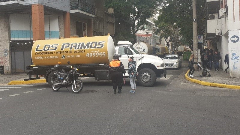 Los camiones bloquearon el paso por Salta, entre Paraguay y Corrientes.