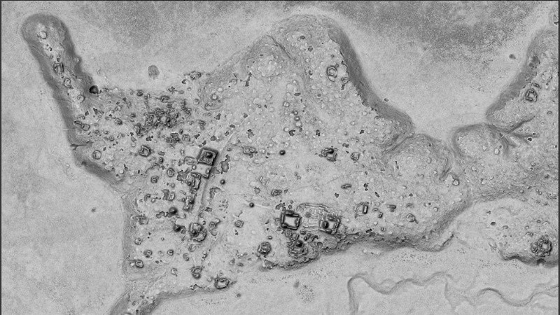 Los autores del estudio bautizaron a la antigua ciudad como Ocomtún que significa columna de piedra en maya.