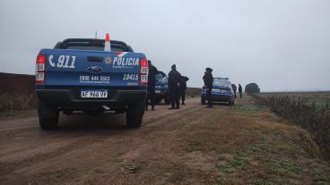La AIC y la Policía están en el lugar.