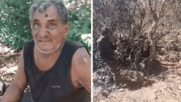 Tras ser rescatado y llevado al hospital, fue dado de alta y descansa en su casa.