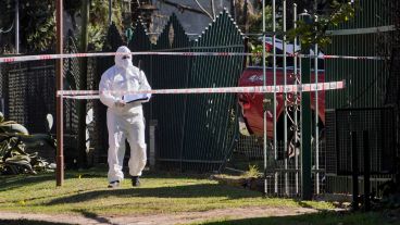 Fueron 30 tiros los ejecutados desde una moto a la camioneta