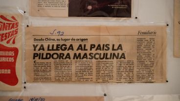 Una píldora que hacía estériles a los hombres, una noticia con despliegue.