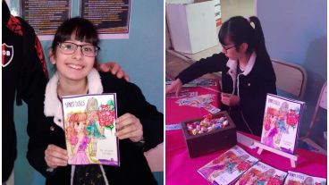 "Tuvimos que buscar la editorial adecuada para que le haga los libritos, con muy poco tiempo, diez días".