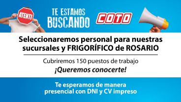 Coto busca personal para cubrir más de 150 puestos de trabajo.