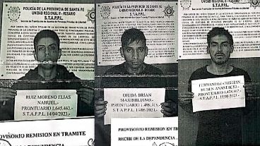 Los tres presos que restaban encontrar.