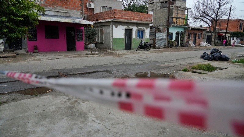 El lugar donde ocurrió el crimen.