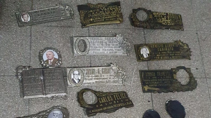 Parte de los elementos secuestrados.