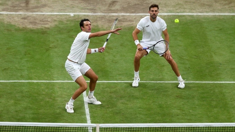  El argentino y el español vencieron a los alemanes Kevin Krawietz y Tim Puetz.