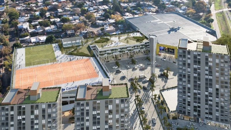 Así está proyectado el complejo Village