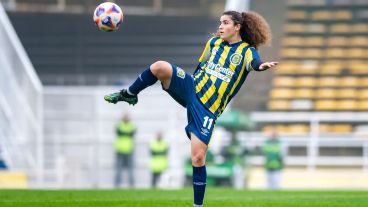 La goleadora marcó casi 30 goles con la camiseta canalla.