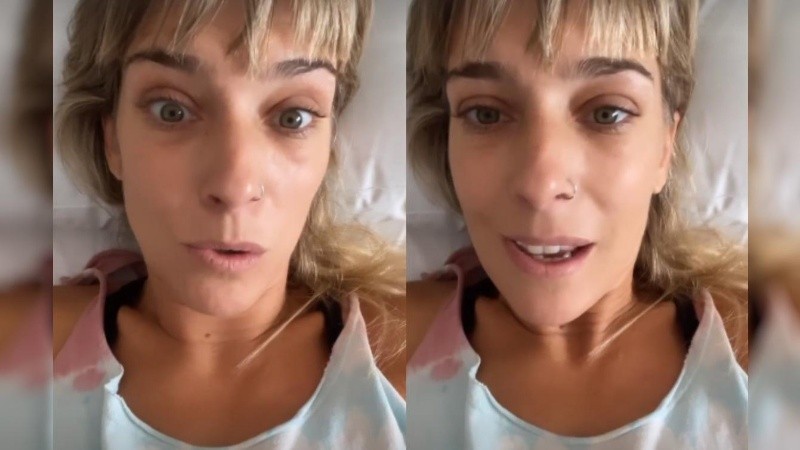 Dani La Chepi, desde la clínica.