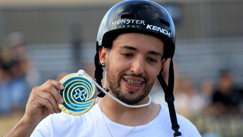 El cordobés José Torres tuvo una destacada paticipación que lo posicionó en la cima del podio de los X Games.