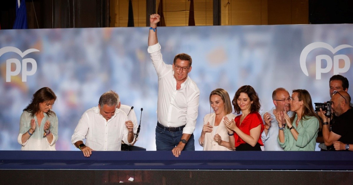 Elecciones en España: ganó el PP pero el PSOE tendría más bancas para ...