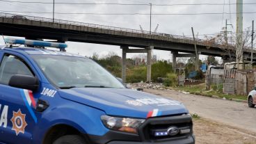 La zona donde fue hallado el cuerpo del hombre.