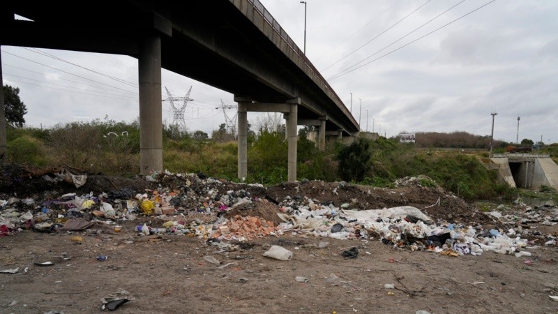 La zona donde fue hallado el cuerpo del hombre.
