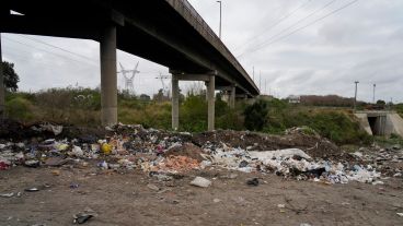 La zona donde fue hallado el cuerpo del hombre.