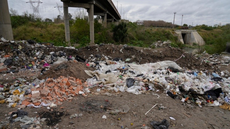La zona donde fue hallado el cuerpo del hombre.
