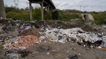 La zona donde fue hallado el cuerpo del hombre.