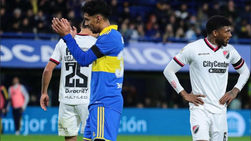 Con poco, Boca se las arregló para complicar a Newell's en la Bombonera.