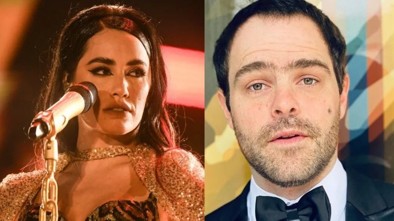 Lali Espósito y Peter Lanzani.