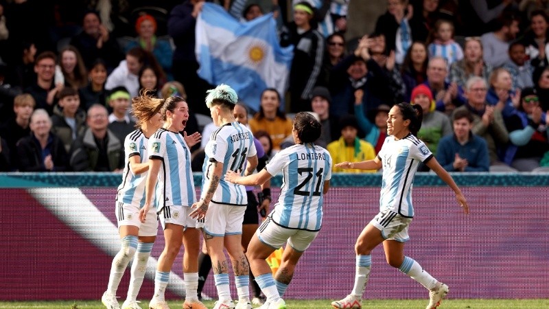 Las jugadoras lograron empatarle a Sudáfrica.