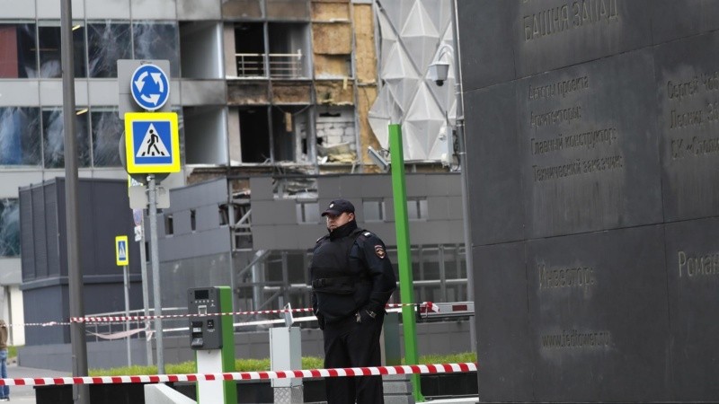Dos oficinas resultaron heridas en los ataques en Moscú.