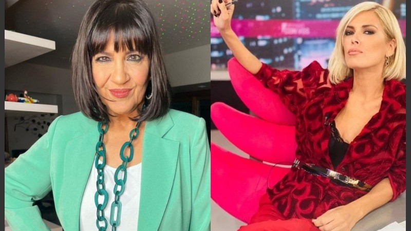 Elizabeth Vernaci y Viviana Canosa.