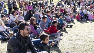 La Granja de la Infancia fue uno de los espacios elegidos en estas vacaciones de invierno