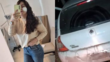 Brenda ya recibió el alta. El agresor continúa prófugo.