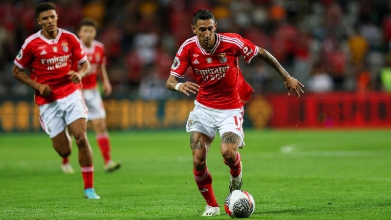 Fideo jugó 54 minutos y marcó el primer gol del Benfica ante Boavista.